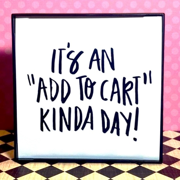 Accents Shopping Cart Decor Poshmark